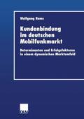 Rams |  Rams, W: Kundenbindung im deutschen Mobilfunkmarkt | Buch |  Sack Fachmedien