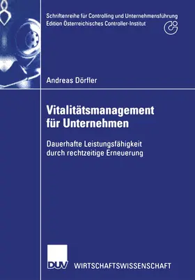 Dörfler |  Vitalitätsmanagement für Unternehmen | Buch |  Sack Fachmedien