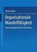 Kaduk |  Organisationale Wandelfähigkeit | Buch |  Sack Fachmedien