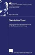 Wieland |  Wieland, A: Claimholder Value | Buch |  Sack Fachmedien