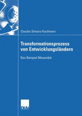 Simons-Kaufmann |  Simons-Kaufmann, C: Transformationsprozess von Entwicklungsl | Buch |  Sack Fachmedien