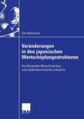 Roßmann |  Roßmann, U: Veränderungen in den japanischen Wertschöpfungss | Buch |  Sack Fachmedien