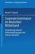 Hausch |  Hausch, K: Corporate Governance im deutschen Mittelstand | Buch |  Sack Fachmedien