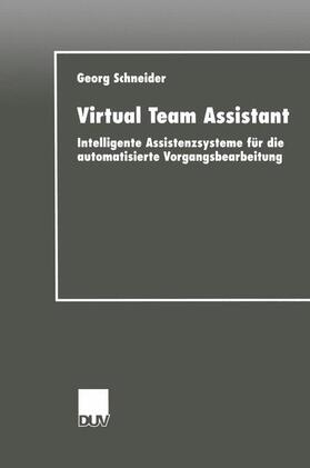 Virtual Team Assistant | Buch | 978-3-8244-2124-4 | sack.de