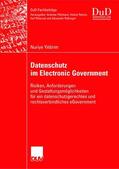 Yildirim |  Yildirim, N: Datenschutz im Electronic Government | Buch |  Sack Fachmedien