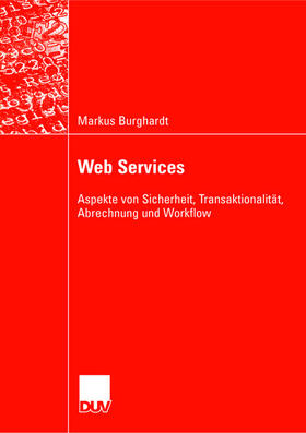 Burghardt | Burghardt, M: Web Services | Buch | 978-3-8244-2189-3 | sack.de