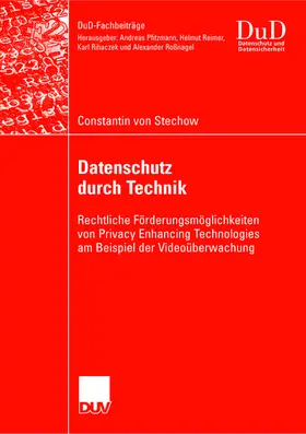 Stechow |  Datenschutz durch Technik | Buch |  Sack Fachmedien