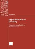 Riedl |  Riedl, R: Application Service Providing | Buch |  Sack Fachmedien