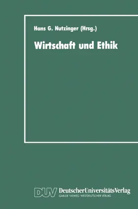 Nutzinger |  Wirtschaft und Ethik | Buch |  Sack Fachmedien
