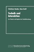 Grassl / Bender |  Technik und Interaktion | Buch |  Sack Fachmedien