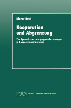 Beck |  Kooperation und Abgrenzung | Buch |  Sack Fachmedien