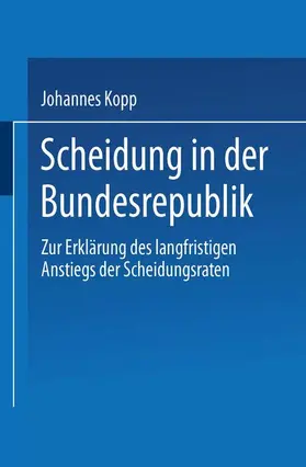 Kopp | Scheidung in der Bundesrepublik | Buch | 978-3-8244-4157-0 | www.sack.de