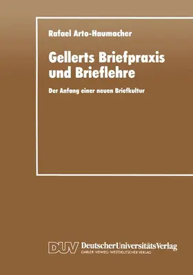 Arto-Haumacher |  Gellerts Briefpraxis und Brieflehre | Buch |  Sack Fachmedien