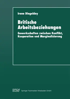  Britische Arbeitsbeziehungen | Buch |  Sack Fachmedien