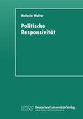 Walter |  Politische Responsivität | Buch |  Sack Fachmedien