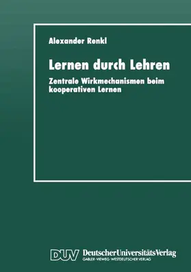  Lernen durch Lehren | Buch |  Sack Fachmedien