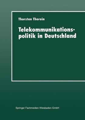 Telekommunikationspolitik in Deutschland | Buch | sack.de