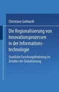  Regionalisierung von Innovationsprozessen in der Information | Buch |  Sack Fachmedien