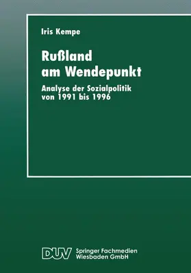  Rußland am Wendepunkt | Buch |  Sack Fachmedien