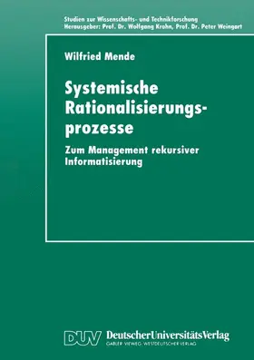  Systemische Rationalisierungsprozesse | Buch |  Sack Fachmedien