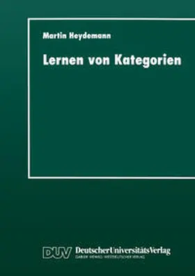  Lernen von Kategorien | Buch |  Sack Fachmedien