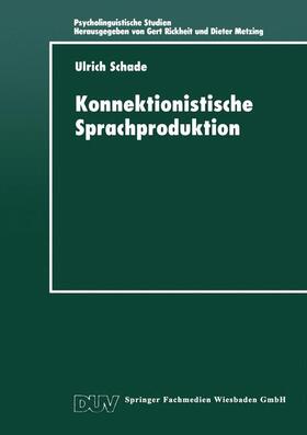 Konnektionistische Sprachproduktion | Buch | 978-3-8244-4354-3 | sack.de