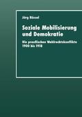 Rössel |  Rössel, J: Soziale Mobilisierung und Demokratie | Buch |  Sack Fachmedien