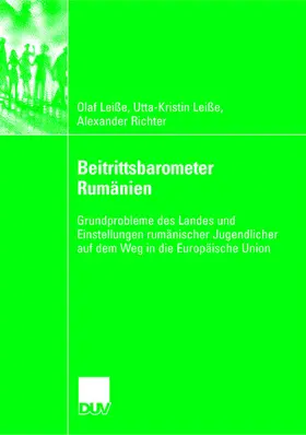 Leisse / Richter / Leiße |  Beitrittsbarometer Rumänien | Buch |  Sack Fachmedien