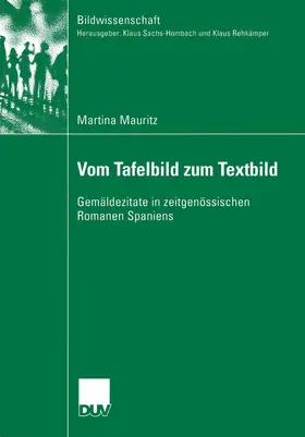 Mauritz |  Vom Tafelbild zum Textbild | Buch |  Sack Fachmedien