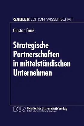  Strategische Partnerschaften in mittelständischen Unternehmen | Buch |  Sack Fachmedien