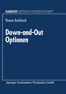 Down-and-Out Optionen | Buch | 978-3-8244-6089-2 | sack.de