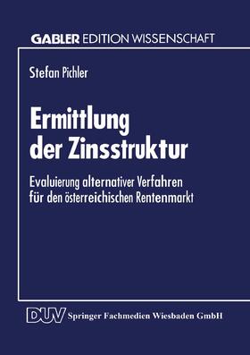 Ermittlung der Zinsstruktur | Buch | 978-3-8244-6115-8 | sack.de