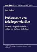  Performance von Anleiheportefeuilles | Buch |  Sack Fachmedien