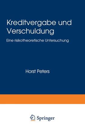 Kreditvergabe und Verschuldung | Buch | 978-3-8244-6149-3 | sack.de