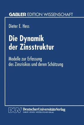Die Dynamik der Zinsstruktur | Buch | 978-3-8244-6150-9 | sack.de