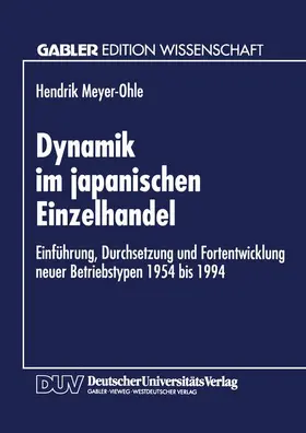  Dynamik im japanischen Einzelhandel | Buch |  Sack Fachmedien