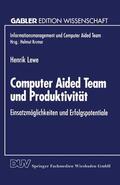  Computer Aided Team und Produktivität | Buch |  Sack Fachmedien