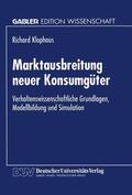  Marktausbreitung neuer Konsumgüter | Buch |  Sack Fachmedien