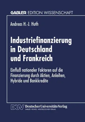  Industriefinanzierung in Deutschland und Frankreich | Buch |  Sack Fachmedien