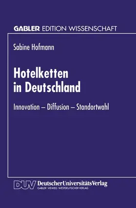  Hotelketten in Deutschland | Buch |  Sack Fachmedien