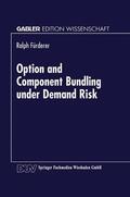  Option and Component Bundling under Demand Risk | Buch |  Sack Fachmedien