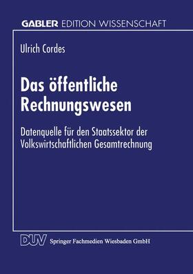 Das öffentliche Rechnungswesen | Buch | 978-3-8244-6292-6 | sack.de