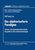  Das objektorientierte Paradigma | Buch |  Sack Fachmedien