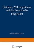  Optimale Währungsräume und die europäische Integration | Buch |  Sack Fachmedien