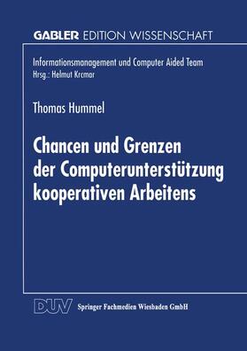Chancen und Grenzen der Computerunterstützung kooperativen Arbeitens | Buch | 978-3-8244-6362-6 | sack.de