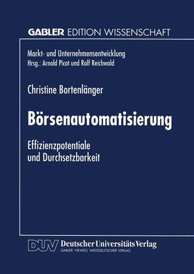 Börsenautomatisierung | Buch | 978-3-8244-6373-2 | sack.de
