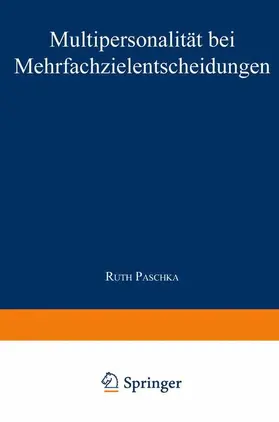  Multipersonalität bei Mehrfachzielentscheidungen | Buch |  Sack Fachmedien