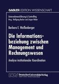  Informationsbeziehung zwischen Management und Rechnungswesen | Buch |  Sack Fachmedien