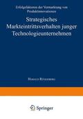  Strategisches Markteintrittsverhalten junger Technologieunte | Buch |  Sack Fachmedien