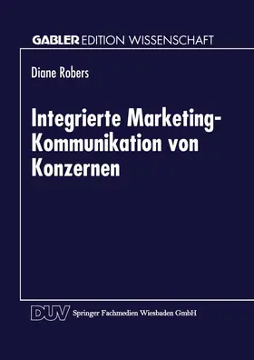  Integrierte Marketing-Kommunikation von Konzernen | Buch |  Sack Fachmedien